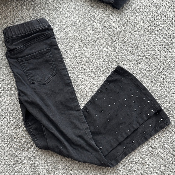 H&M Black Denim Pants - Picture 1 of 4